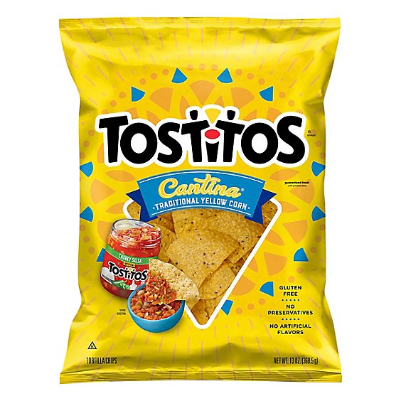 Tostios Cantina Tortilla Chips Traditional - 13 OZ