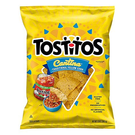 Tostios Cantina Tortilla Chips Traditional - 13 OZ