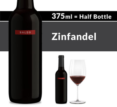 Saldo Zinfandel Red Wine - 375 Ml - Image 1