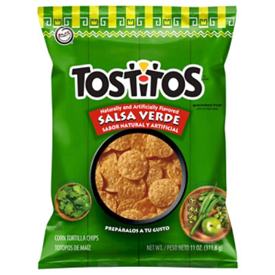 Tostitos Tortilla Chips Salsa Verde - 11 OZ - Image 1