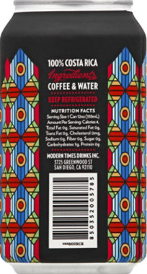 Modern Times Coffee Cold Brew Sngl Orgnl - 12 OZ - Image 6