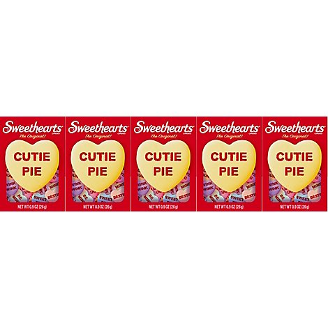 Sweethearts 5-box Multi-pack - 4.5 OZ