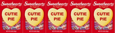 Sweethearts 5-box Multi-pack - 4.5 OZ