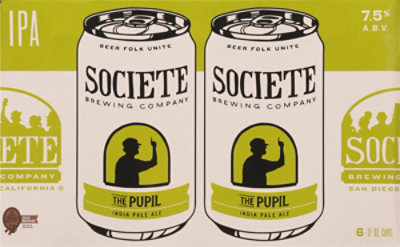 Societe The Pupil Ipa In Cans - 6-12 FZ - Image 4