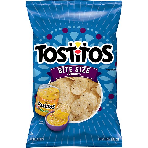 Tostitos Tortilla Chips Bite Size Rounds - 12 OZ