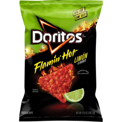 Doritos Tortilla Chips Flamin Hot Limon - 9.25 OZ - Image 3