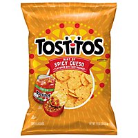 Tostitos Tortilla Chips Hint Of Spicy Queso 11 Ounce - 11 OZ - Image 3
