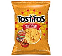 Tostitos Tortilla Chips Hint Of Spicy Queso 11 Ounce - 11 OZ