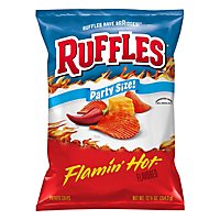 Ruffles Potato Chips Flamin Hot - 12.5 OZ - Image 2