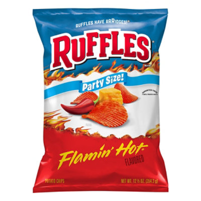 Ruffles Potato Chips Flamin Hot - 12.5 OZ