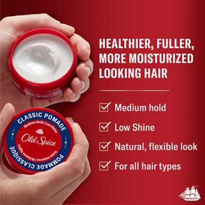 Old Spice Hair Styling Pomade for Men - 2.22 Oz - Image 2