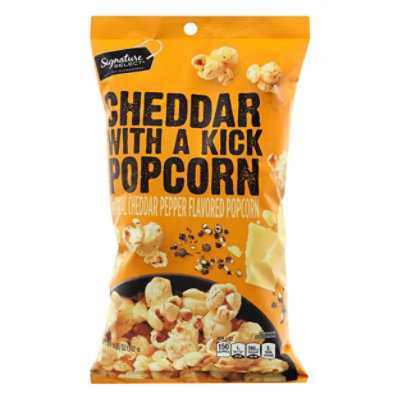 Signature Select Popcorn Cheddar With A Kick P65 - 5.35 OZ