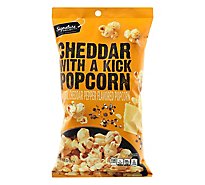 Signature Select Popcorn Cheddar With A Kick P65 - 5.35 OZ