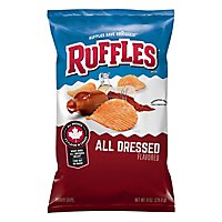 Ruffles Potato Chips All Dressed Flavored - 8 OZ - Image 3