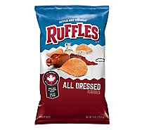 Ruffles Potato Chips All Dressed Flavored - 8 OZ