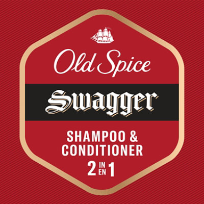 Old Spice Swagger 2in1 Shampoo and Conditioner for Men - 22 Fl. Oz. - Image 6