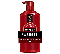 Old Spice Swagger 2in1 Shampoo and Conditioner for Men - 22 Fl. Oz.