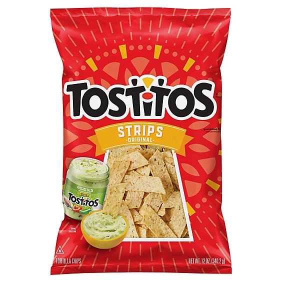 Tostitos Tortilla Chips Strips - 12 OZ