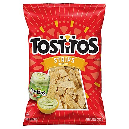 Tostitos Tortilla Chips Strips - 12 OZ - Image 1