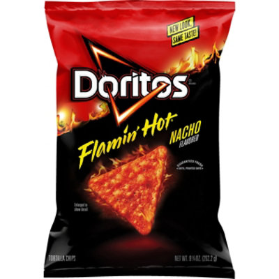 Doritos Tortilla Chips Flamin Hot Nacho - 9.25 OZ - Image 3