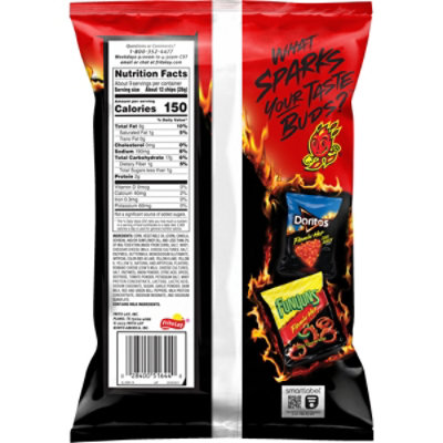 Doritos Tortilla Chips Flamin Hot Nacho - 9.25 OZ - Image 6
