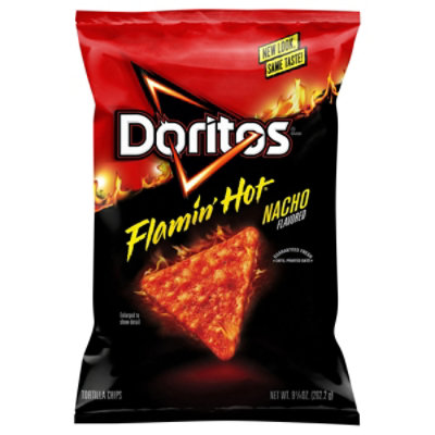Doritos Tortilla Chips Flamin Hot Nacho - 9.25 OZ - Image 1