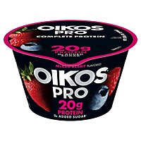 Oikos Pro Mixed Berry Cultured Ultra Filtered Milk Yogurt - 5.3 Oz - Image 1