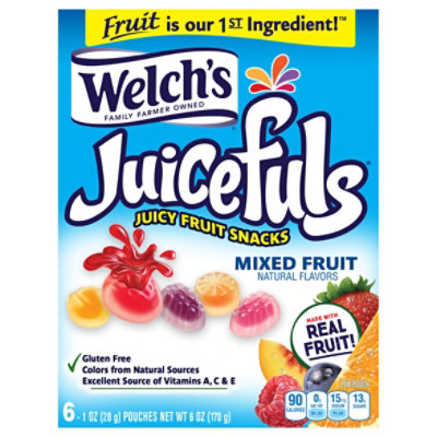 Welchs Juicefuls Mixed Fruit - 6 OZ