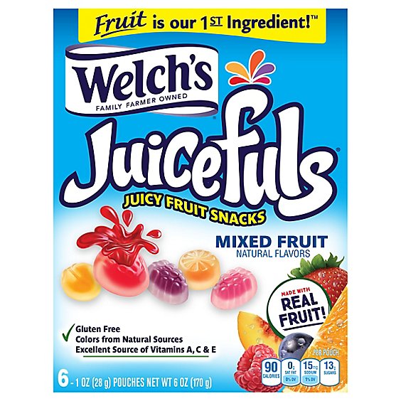 Welchs Juicefuls Mixed Fruit - 6 OZ