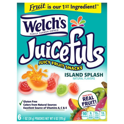 Welchs Juicefuls Island Splash - 6 OZ - Safeway