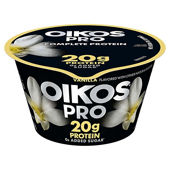 Oikos Pro Vanilla Yogurt Cultured Ultra Filtered Milk - 5.3 Oz