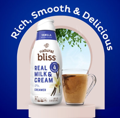 Coffee mate Natural Bliss Vanilla Coffee Creamer - 46 Fl. Oz. - Image 2