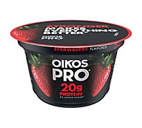 Dannon Dann Oikos Pro Strawberry - 5.3 OZ