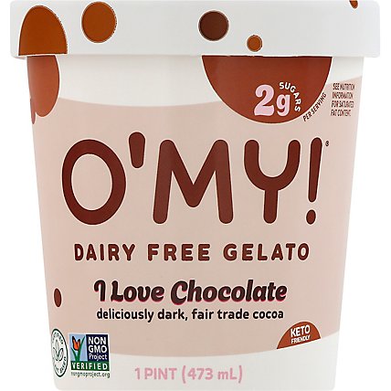 Omy Dairy Free Gelato I Love Choc Keto - 1 PT - Image 2