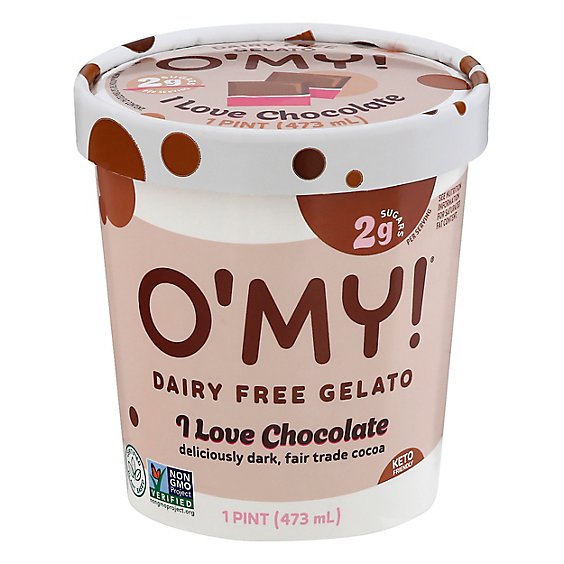 Omy Dairy Free Gelato I Love Choc Keto - 1 PT