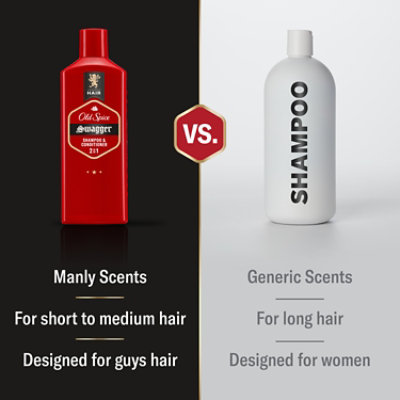 Old Spice Shampoo And Conditioner 2in1 For Men Swagger - 13.5 Fl. Oz. - Image 3