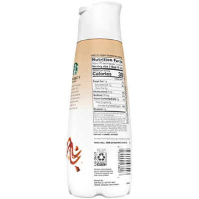 Starbucks Hazelnut Latte Non-dairy Creamer Bottle - 28 FZ - Image 5