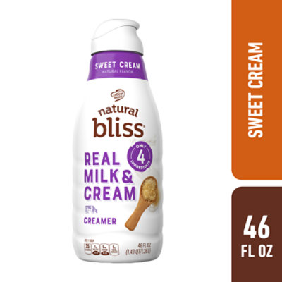 Nestle Coffee-mate Natural Bliss Sweet Cream Flavor Liquid Coffee Creamer - 46 FZ - Image 1