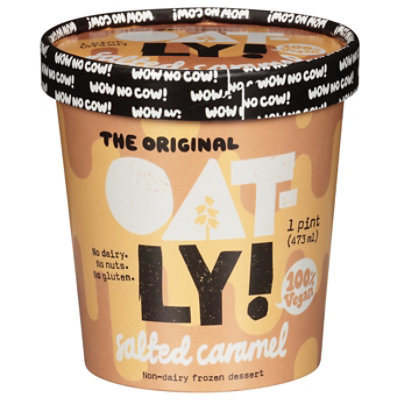 Oatly  Frozen Dessert Salted Caramel - 16 OZ