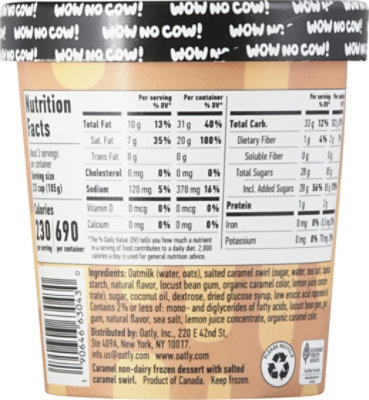 Oatly  Frozen Dessert Salted Caramel - 16 OZ - Image 6