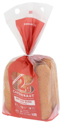 Carbonaut Buns Hot Dog White 6 Count - 10 Oz - Image 4
