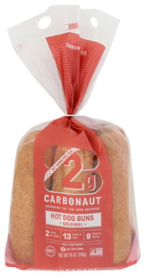Carbonaut Buns Hot Dog White 6 Count - 10 Oz - Image 8