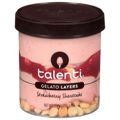 Talenti Strawberry Shortcake Gelato Layers - 297.6 Grams - Image 2