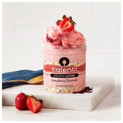 Talenti Strawberry Shortcake Gelato Layers - 297.6 Grams - Image 5