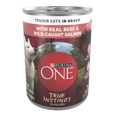 Purina ONE True Instinct Real Beef & Wild Caught Salmon Wet Dog Food - 13 Oz - Image 1