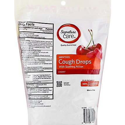 Signature Care Cough Drops Menthol Cherry - 200 CT - Image 5
