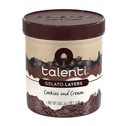 Talenti Cookies and Cream Gelato Layers - 303.3 Grams - Image 3