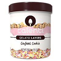 Talenti Confetti Cookie Gelato Layers - 292 Grams - Image 2