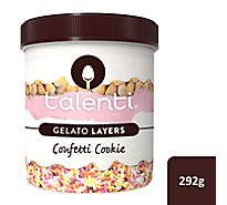 Talenti Confetti Cookie Gelato Layers - 10.3 Oz