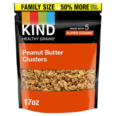 Kind Snacks Grain Peanut Butter Cluster - 17 OZ - Image 1